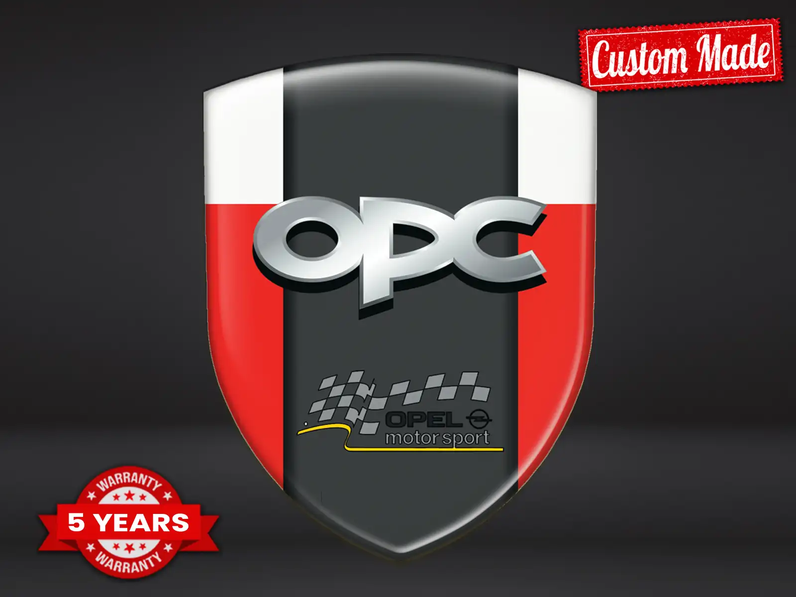 OPC Pegatinas Automotrices Resistentes Deporte Alta Gama